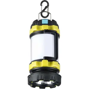 1 Pack Camping Lantern, Outdoor LED Camping Light, Rechargeable Flashlights with 1000LM, 6 Modes, IPX5  Portable  Camp Light for Hurricane  - Green