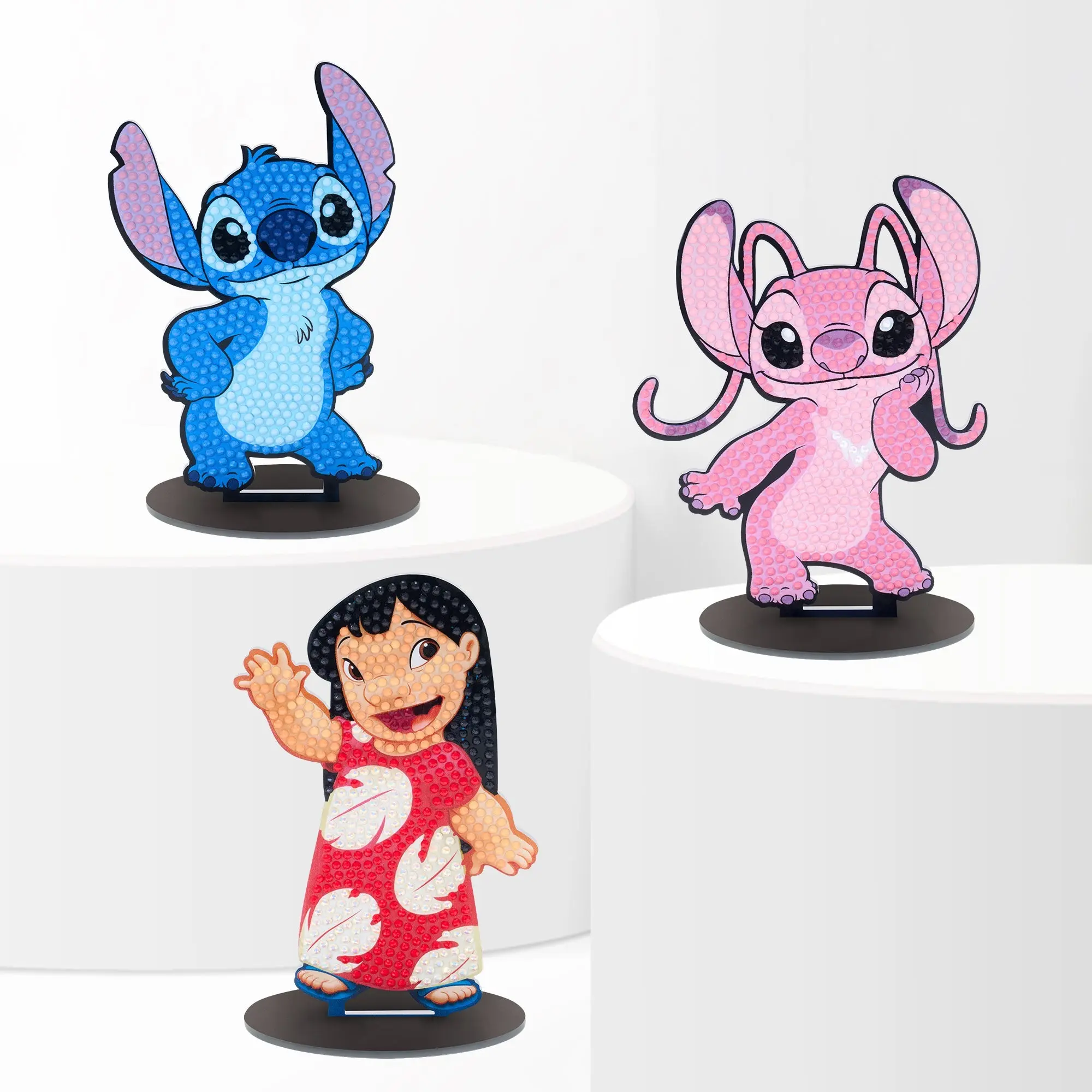 Diamond Art Club® Sparkle Pals™ - Lilo and Stitch™ Complete Set Diamond Painting Kit