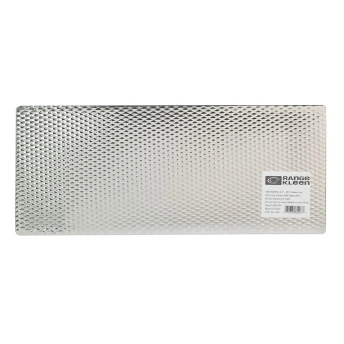 Range Kleen SM820SWR Insulated Metal Thin Stove & Counter Mat - Rectangle Anti-Slip Grip Kitchen Rug, 8.5x20 in, Heat Resistant for Cooking Use, Anti-Slip Grip Kitchen Rugs, 8.5 X 20 In