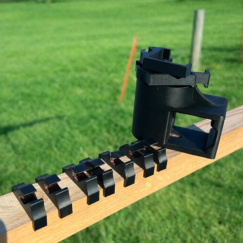 1x T-Dapter + 10x Clay Pigeon Clips