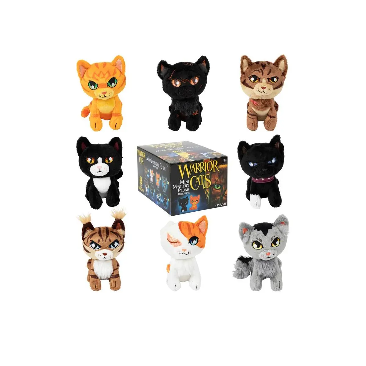Warrior Cats Mini Mystery Plush Series 1 Blind Box | Official 6" Surprise Plush