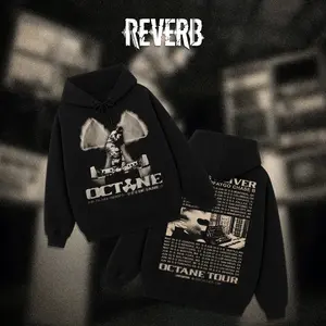[REVERB] Octane Night Run Graphic Tee, Dark Trap Synth Poster Shirt, Vintage Black Music T-Shirt, Unisex Streetwear Tee