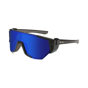 Bomber Eyewear Jager Bomb | Men's Safety Sunglasses Unisex Full Shield ANSI Z87+ Polycarbonate Frame UV Protection Polarized & Standard Lens Job Site Outdoor Work Lightweight