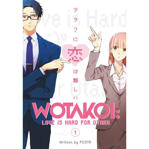 Used Wotakoi: Love Is Hard for Otaku 1 Comic Book - Like New, Softcover, English, Kodansha Comics, 256pp, Office Romance Arc, Yaoi-Manga Vibes, 2-Vol Bonus Set (Includes 2 Japanese Volumes), Games Over Romance, Good, Anime Literature
