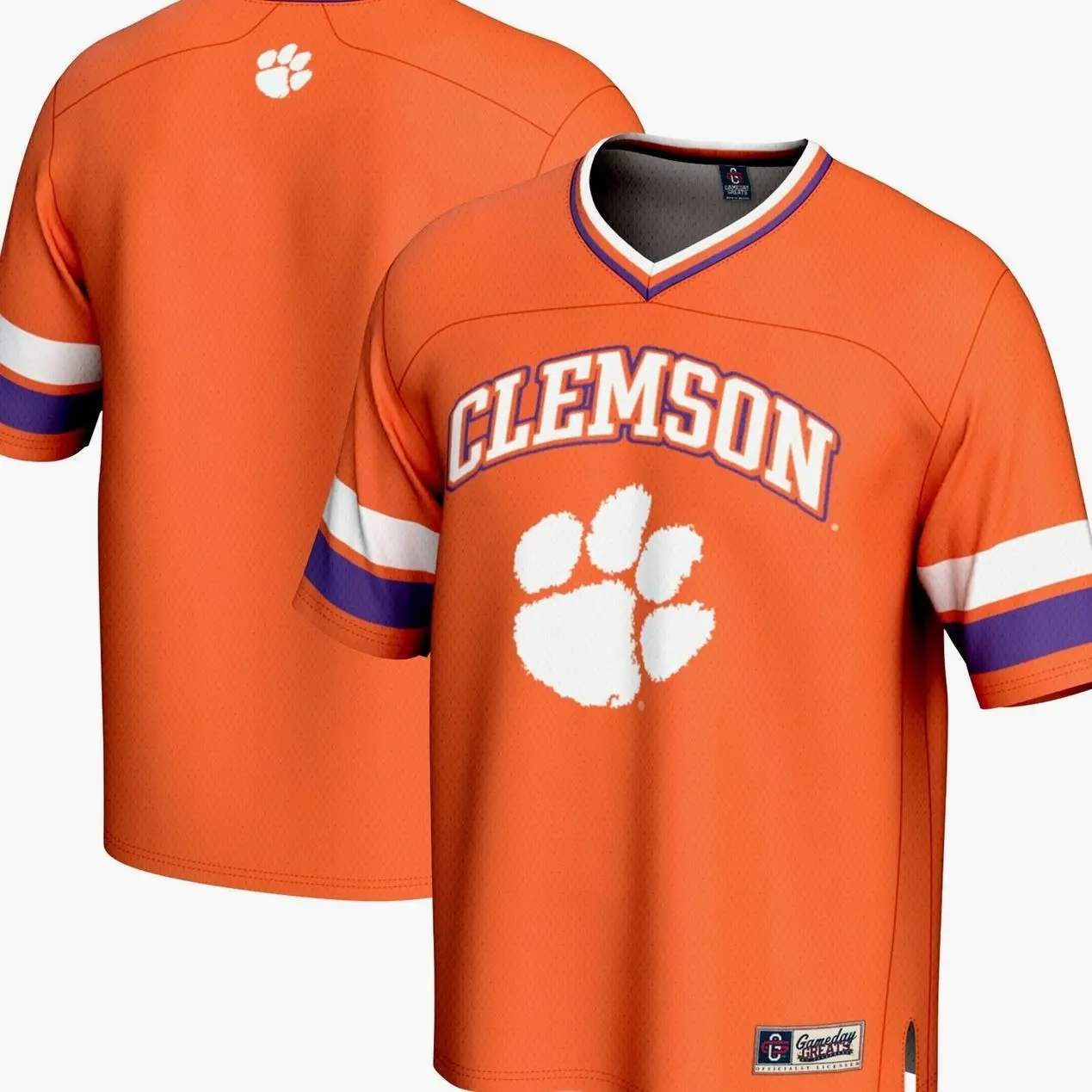 Clemson Tigers GameDay Greats  Spirit Football Jersey - Orange