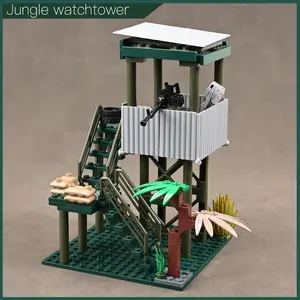 Military watchtower Special Forces Building Blocks Toy for Boys over 6 Years, Compatible Mainstream Block Construction Models