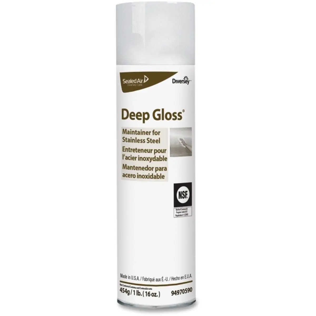 212 MAIN Stainless Steel Deep Gloss Cleaner - Ultra-Powerful Strong Home Supplies Solution with Clean Look, Shine Enhancer for Households, Household Appliances, Ultra-Powerful Ironing Accessories