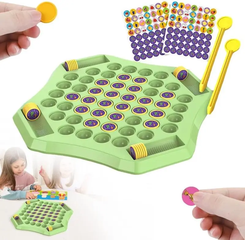 Memory Flip-Flop Chess Game for Two Players, Enhances Observational Skills & Focus, Educational Logic Toy for Kids & Adults