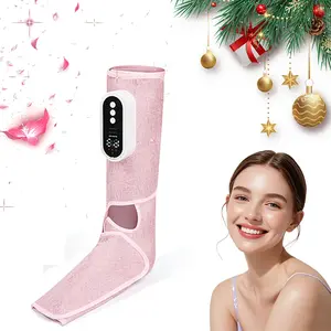 1 leg massager with leg and foot wrapping, fully automatic intelligent air wave pressure for home and office use, suitable for giving gifts to elders during holidays
