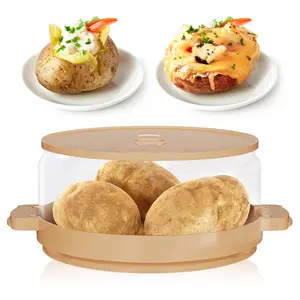 Baked Potato Cooker As Seen On Tv Cooks In Minutes Tender & Fluffy,baking Potato Cooker For Microwave Oven,Twice Baked Potatoes Steamer,Microwave Baked Potato Bag Upgrade