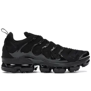 Nike Men's Air VaporMax Plus Triple Black Running Shoes, from StockX Nike Men's Air VaporMax Plus Triple Black Running Shoes, from StockX