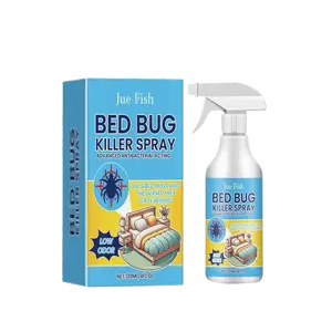 Bed Bug Killer Spray, Fast Acting Solution - Non-Toxic for Kids & Pets, Zero Cleanup Needed