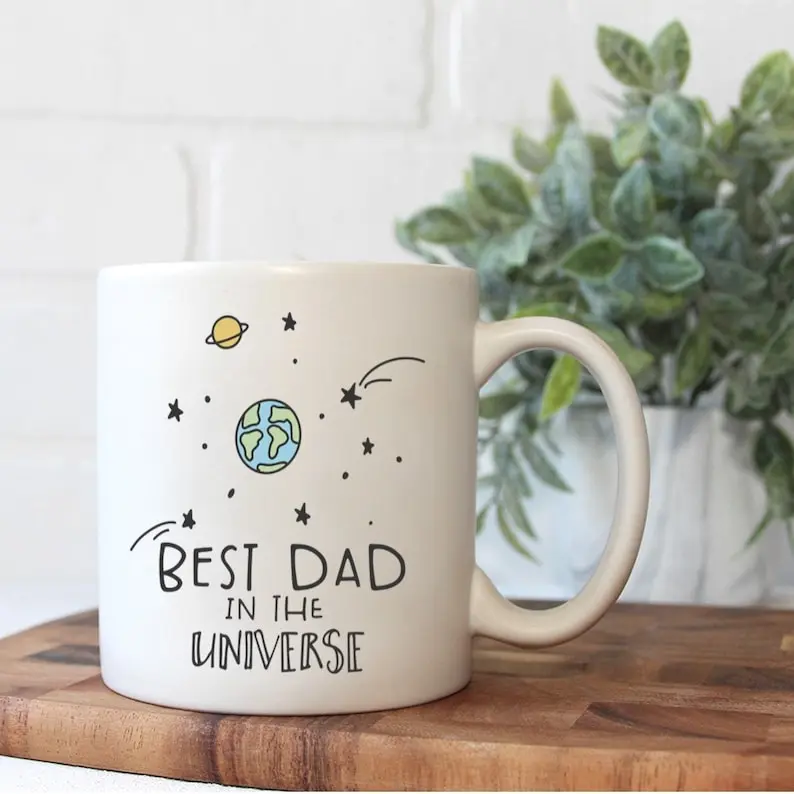 Best dad In The Universe Mug | Funny Father's Day Gift | Dad Gift | Father's Day Mug | Dad Birthday Gift  mug gift for her/ him