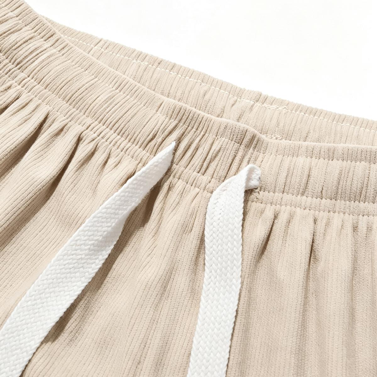 2-pack women’s corduroy casual pants, solid color, elastic drawstring waistband, straight leg, suitable for outdoor sports and casual wear, women’s long pants, women’s casual pants, womenswear