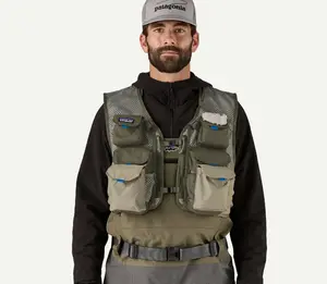 Patagonia Stealth Pack Fishing Vest Color River Rock Green