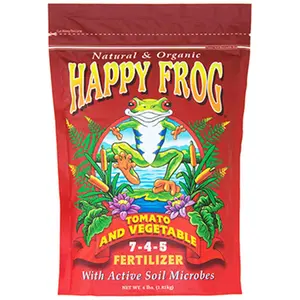 Hydrofarm FX14059 4 lbs. Happy Frog Garden Fertilizer for Tomato Plants