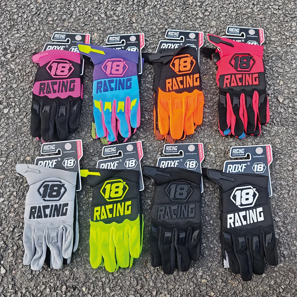 Men's and women's cycling outdoor fitness sports motorcycle bicycle downhill gloves, thin full-finger gloves