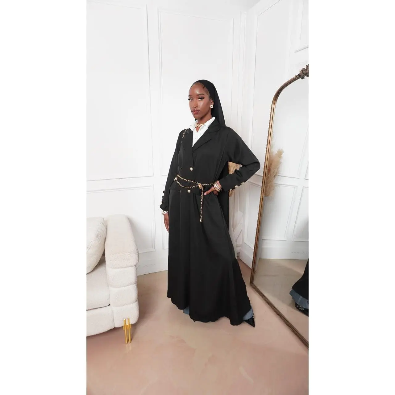 Black Empire Abaya Set