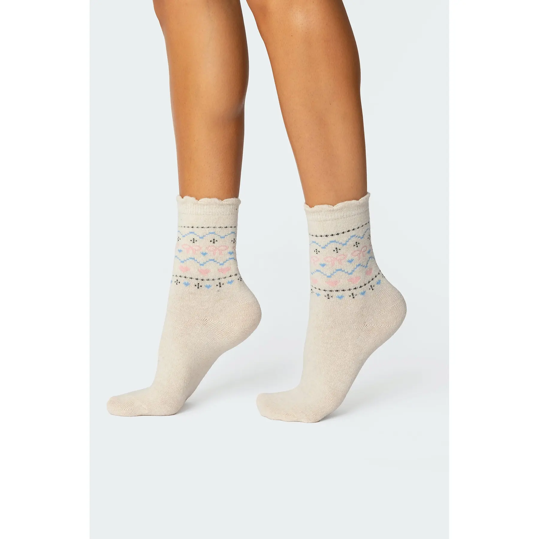 Bow & Heart Socks Bow & Heart Socks