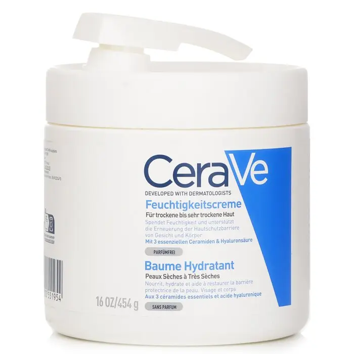Moisturising Cream For Dry to Very Dry Skin (With Pump) 454g/16oz