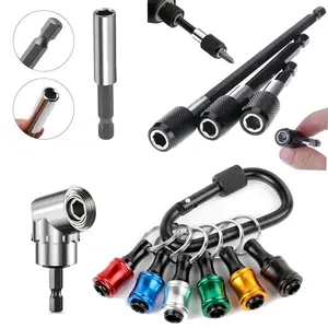Quick-Change Socket Set, Flexible Shaft, Corner Drill Bit Holder, Magic Socket, Ad Connection Rod, Combination Bit Kit