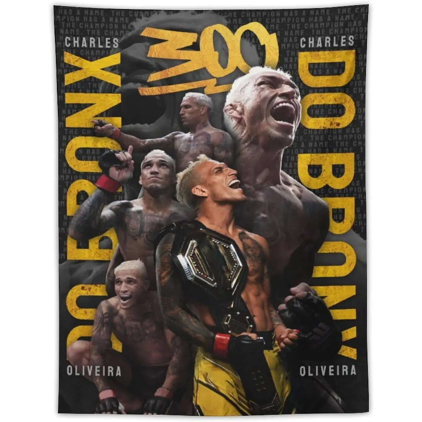 Charles Sport Oliveira Art Prints Poster Wall Decor Tapestry, for Clubs Bars University Dormitories Living Rooms Bedrooms Gift Home Hanging Decorate Tapestries