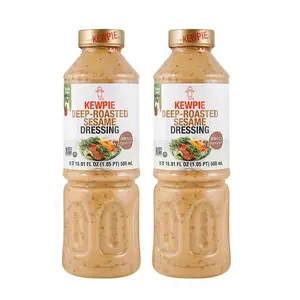KEWPIE Roasted Sesame Dressing 500ml *2 Pack -  for Sukiyaki & Asian Cuisine