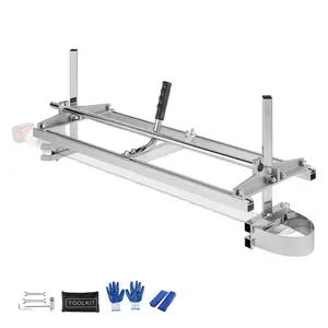 【Spotlight Day】VEVOR Chainsaw Mill, Portable Sawmill 14"-36" Guide Bar, Galvanized Steel Chainsaw Planking Mill with 0.2"-11.81" Cutting Thickness, Wood Lumber Cross Cutting Saw Mill for Builders and Woodworkers