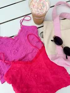 Sadie Lace Tank - 2 COLORS