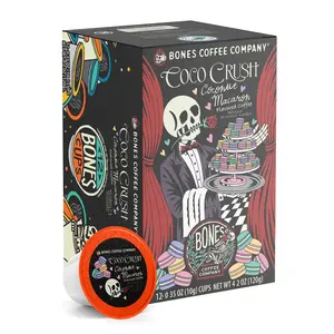 Coco Crush Bones Cups - 12 Count Flavored Coffees Coconut Coffees