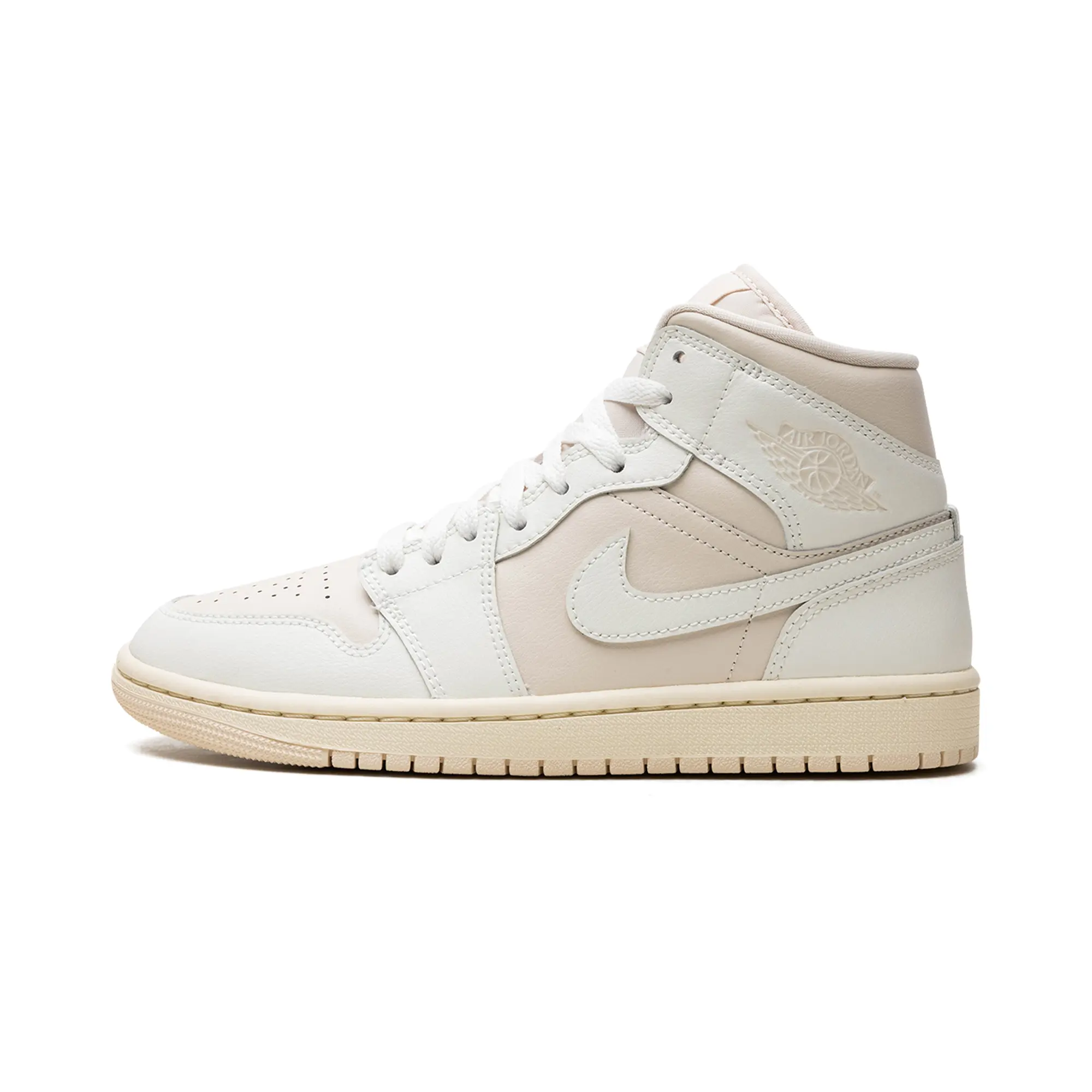 Air Jordan 1 WMNS "White / Light Tan" BQ6472 201