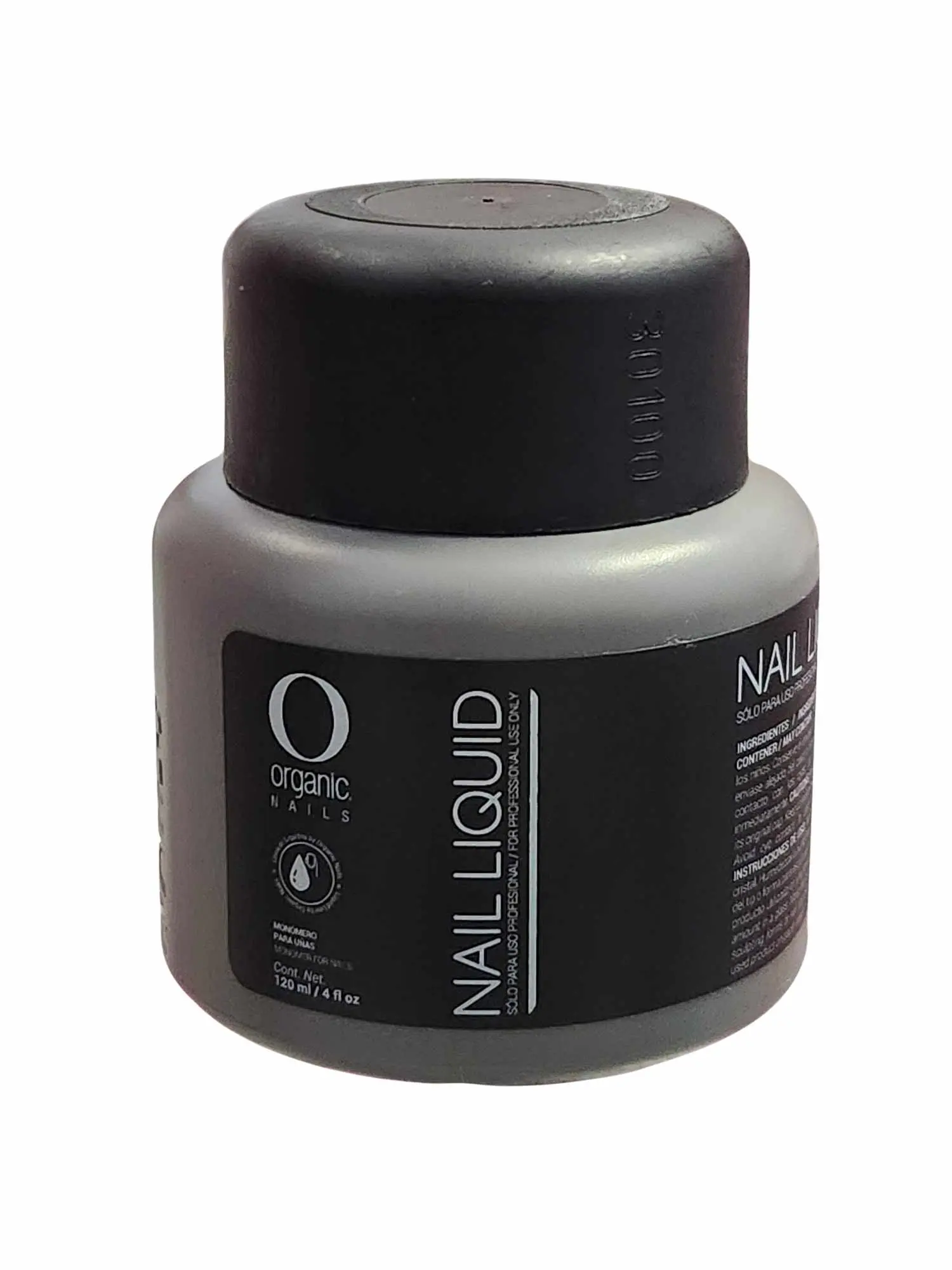 Organic Nails Acrylic Monomer Liquid, 4 fl oz Natural-Ingredient Easy-Blend Formula, Versatile for Nail Art DIY & Professional Projects, Bottle, Nail Art Supplies