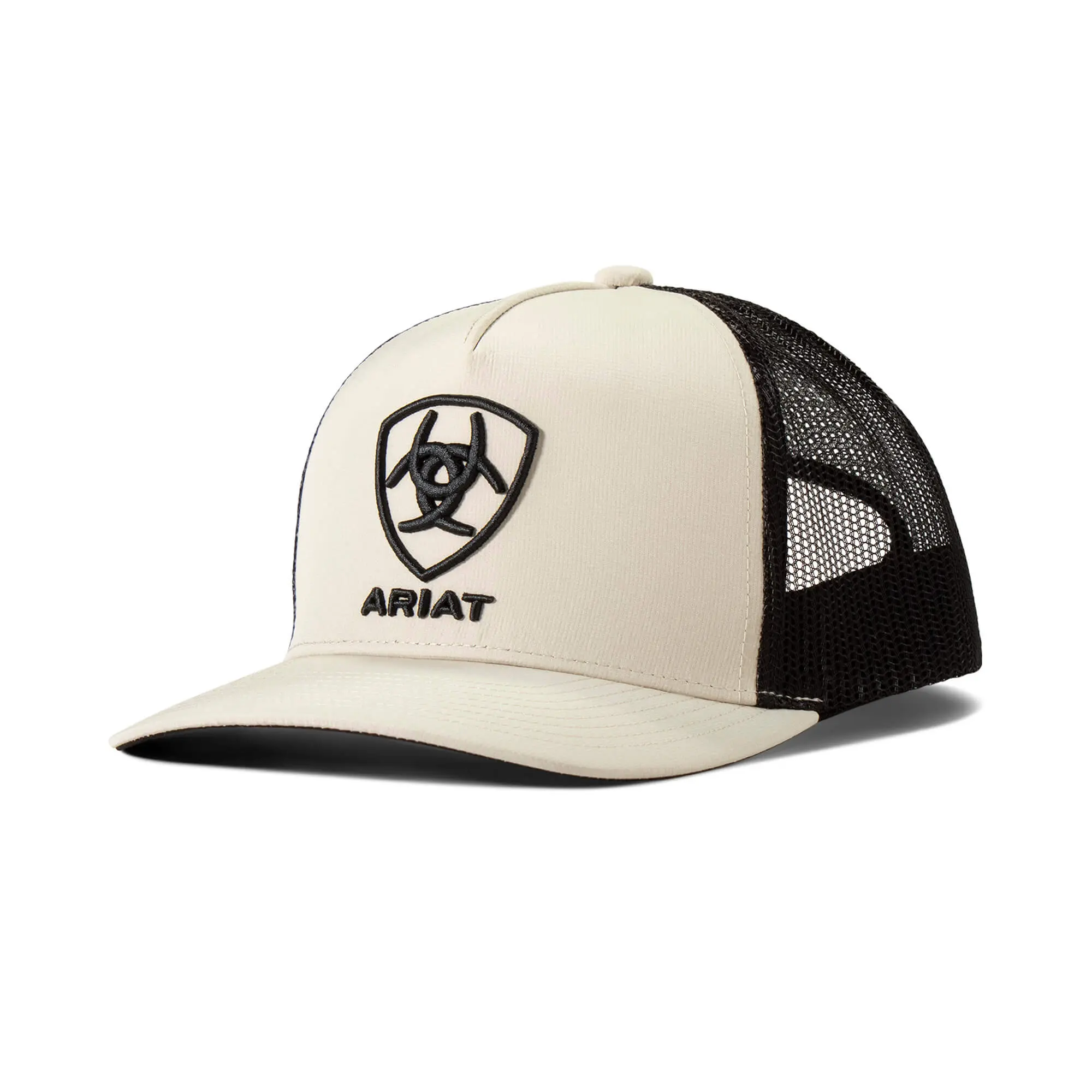 Men's Black Logo Patch Cap