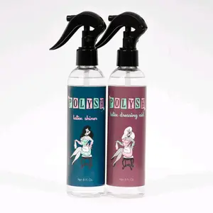 Polysh Latex Shiner and Dressing Aid - Two-pack 8 Fl Oz - Use to Dress and Shine in Latex Clothing