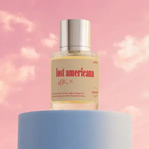 (NEW) Lost Americana, mgk fragrance, Dossier, Unisex Perfume, 50ml, Eau de Parfum, Incense, Almond, Pink Pepper, Cinnamon, Vetiver, Patchouli, Vanilla, Chocolate, Perfume for Him & Perfume for Her, machine gun kelly perfume