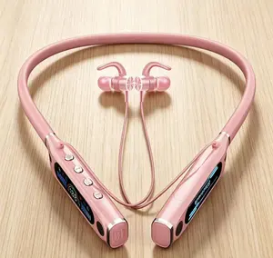New sports neck-hanging wireless headphones, designed with surround sound technology, high-quality audio, lightweight to wear, suitable for sports and various casual scenarios, a perfect gift for friends and family