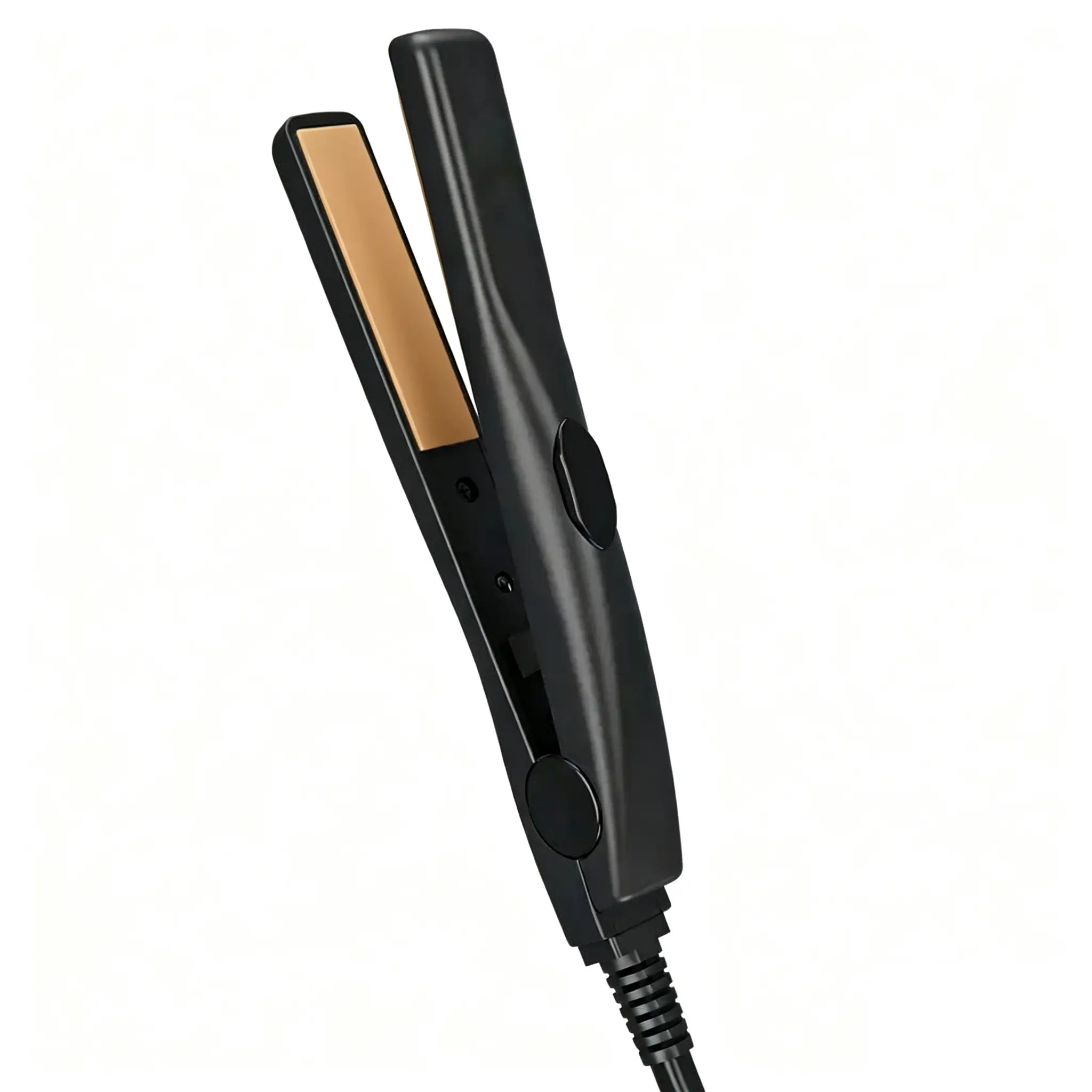 Mini Precision Flat Iron - Smooth Styling Tool for Short Hair, 30W, Gentle Yet Effective Heat, Heats Up in Seconds, Ideal for Bangs/Fringe, Hair Ends & Layers, Travel & On-the-Go Touch-Ups