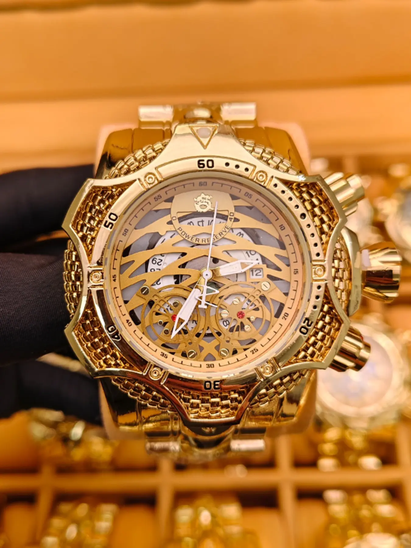 New Military Style Joker Quartz Men's Watch, Fashion Casual Multifunctional Large Dial Korean Student Gift Watch