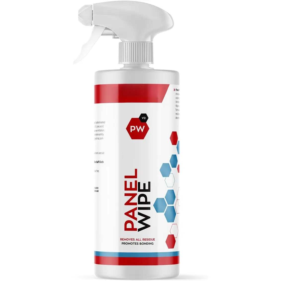 Panel Wipe for  Cleaning, Pre-Sealant  Cleaner for Polish , -Free, Transparent, 250ml