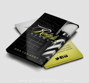 Barber Business Card | 50 Cards | Customized Template | High Quality Prints