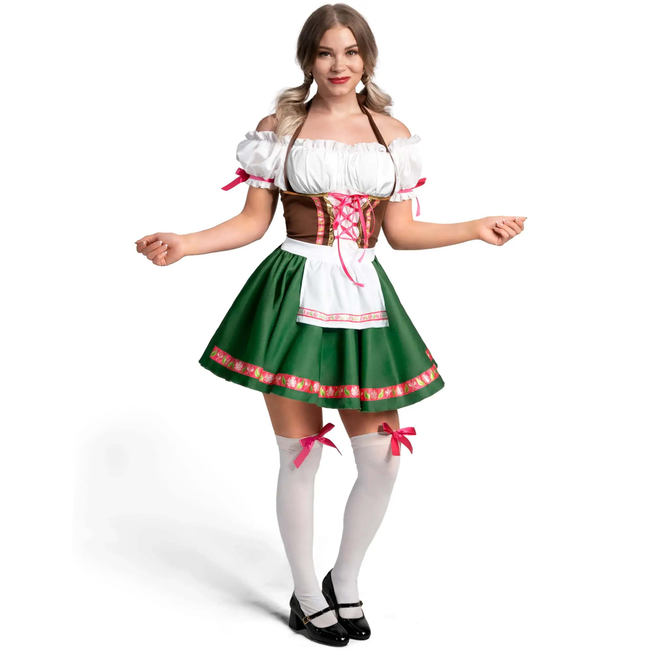 Women Oktoberfest Dress, Halloween Oktoberfest Costume for Halloween Dress up Party and Beer Festival