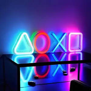 Neon Lights for Game Room, Cool E-Sports Atmosphere, Easy Install USB Power Supply, Bedroom & Game Area Decoration, Ideal Holiday Gift, LED Neon Light, Decorative Neon Sign, Atmosphere Lighting
