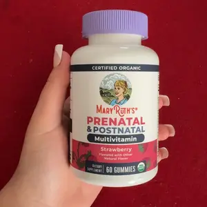 MaryRuth's Prenatal & Postnatal Multivitamin Gummies - Pre-Conception - Postnatal Vitamins for Breastfeeding - USDA Organic - Vegan - 30 Servings