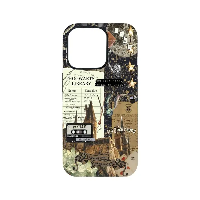 Harry #Potter#13 Glass Phone Case, Gift For Fan Phone Accessories for iPhone, Trendy & Cute Phone case 17 16 15 14 13 12 11 Pro Max