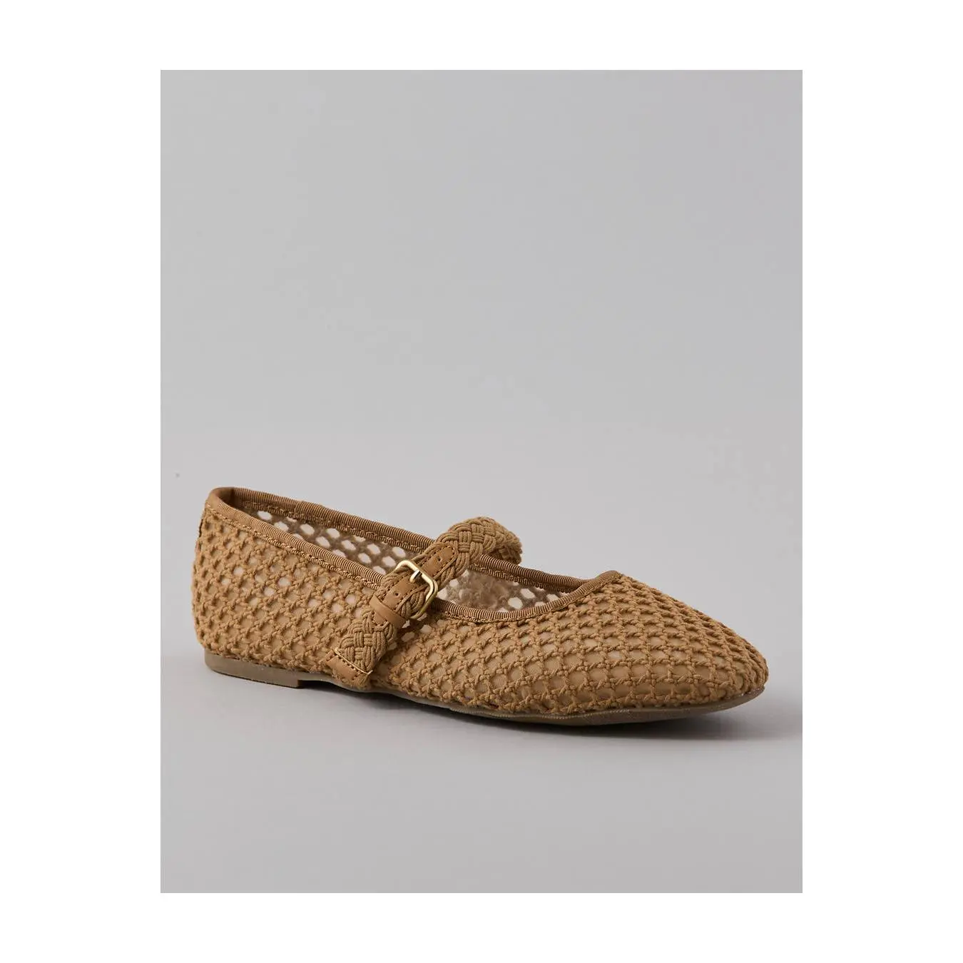AE Crochet Mary Jane Flat