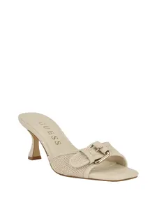 GUESS Female Dista Buckle Kitten Heels