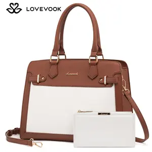 LOVEVOOK TikTokShopBacktoSchool Modern Small Tote Bag Set for Women, Multi-Functional Large Capacity Shoulder Bag with Separate Coin Purse.
