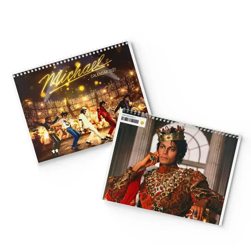 Michael Jackson 2027 Wall Calendar, King of Pop Concert Photo Calendar, Music Legend Fan Collectible, Monthly Bedroom and Office Decor, Gift for Michael Jackson Fans, Pop Music Lovers, Friends and Family, Trending Celebrity Calendar 2027