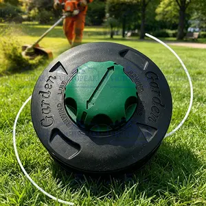 M10*1.25 Quality Automatic Grass Trimmer Head for Garden Machinery Gasoline Brush Cutter Grass cutter replacement parts Mowing head