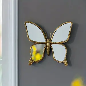 Europe, America 2026 new, light luxury retro resin dragonfly pendant creative living room butterfly background wall decoration home hotel cafe, leisure area exquisite simple style high-end villa, gift